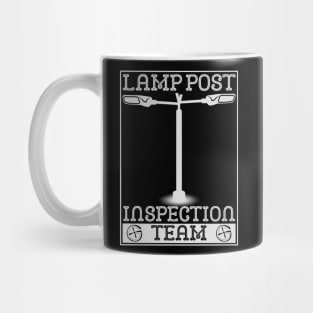 Lamp Post Inspection Team Mug